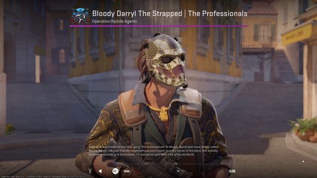 CS2 AGENT NEW MASK Update - Bloody Darryl The Strapped The Professionals смотреть онлайн