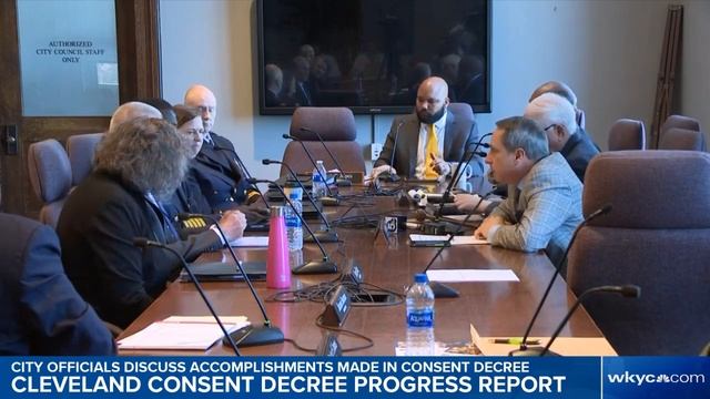 Cleveland officials reveal progress made in complying with consent decree смотреть онлайн