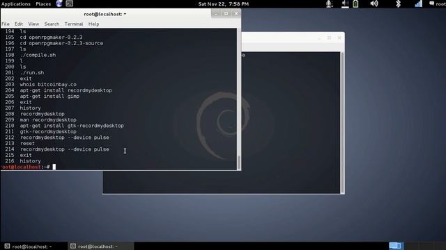 Linux BASH Commands tutorial 1 history смотреть онлайн