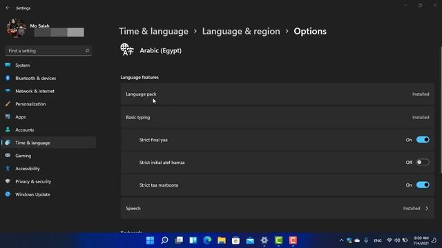 كيفية تغيير لغة العرض فى ويندوز 11 ألى أى لغة ! Change display language in Windows 11 смотреть онлайн