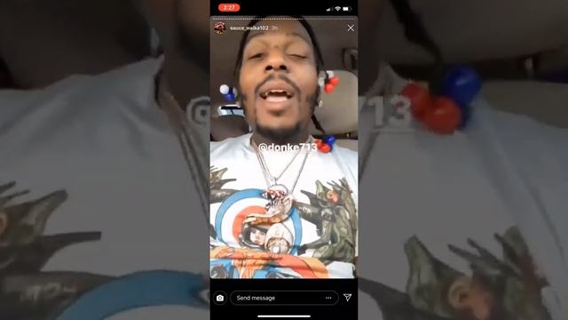 Sauce Walka jamming to Peeping in my window смотреть онлайн