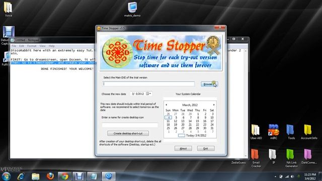 Windows 7 How To Get Matrix Desktop Background смотреть онлайн