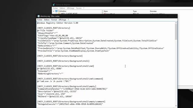 Windows 10 tuto : introduction à la Base de Registre ( regedit) смотреть онлайн