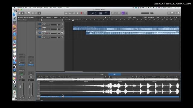 How To Make Dj Mix In Logic Pro X // Dj Demo Mashup Or Mixtape In Logicprox