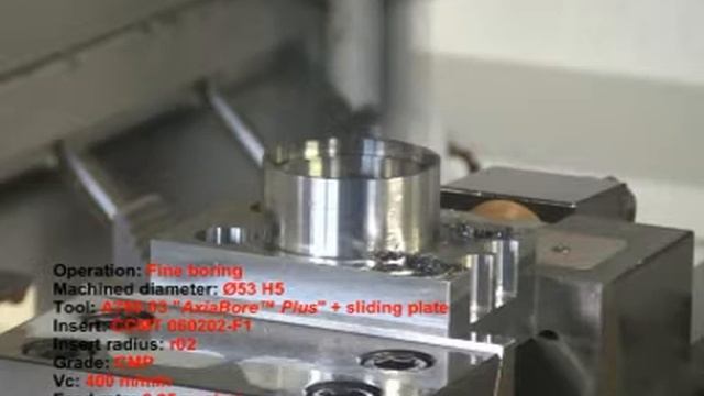 Seco Axiabore boring heads : demonstration смотреть онлайн
