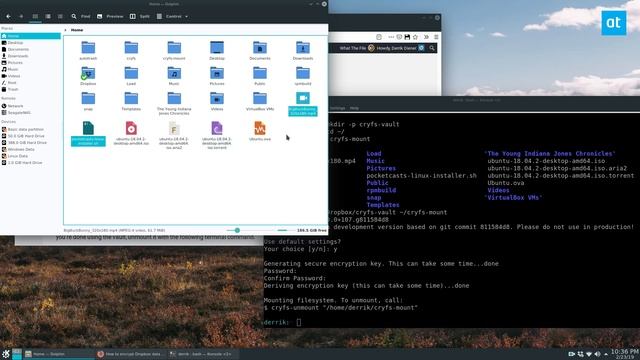 How to encrypt Dropbox data on Linux смотреть онлайн