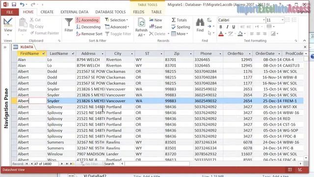 Import Excel Into Access Video 3 смотреть онлайн