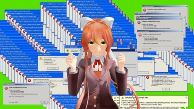 [MMD l DDLC l Monika] [Windows XP Error Meme] смотреть онлайн