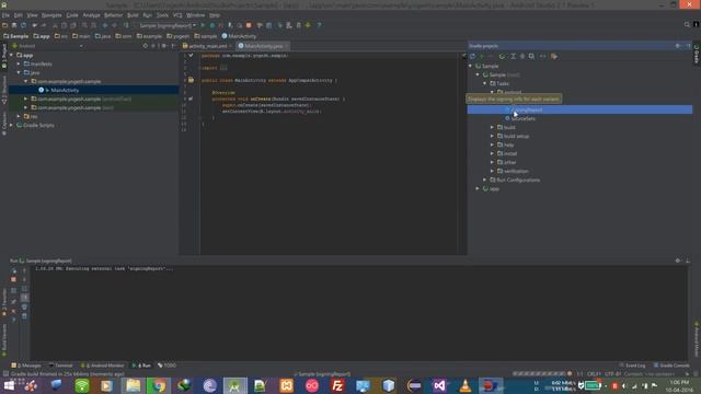 How to get SHA1 fingerprint certificate in android studio (easy Way) смотреть онлайн