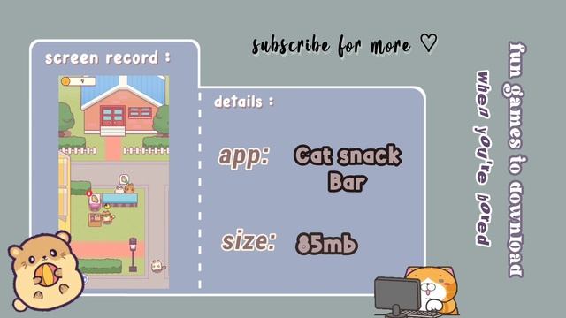 6 aesthetic cute GAMES to download when bored for 2023 (◍•ᴗ•◍)✧*。 смотреть онлайн