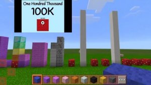 number blocks negative absolute god true end pink ron number (Peach)