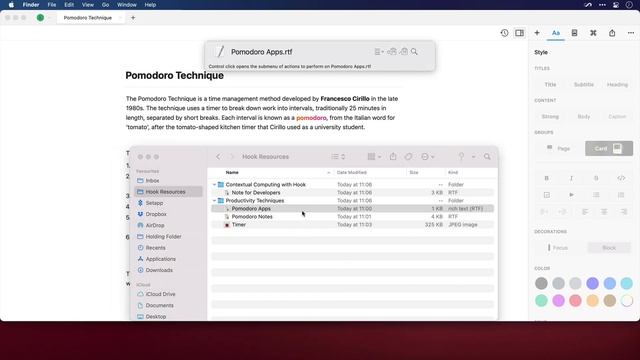 How to Link Craft Mac App Documents to Anything with Hook смотреть онлайн