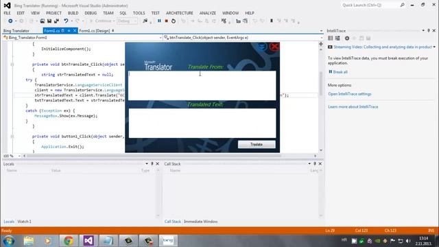 Bing Translator (Quick tutorial 3# - C#) смотреть онлайн