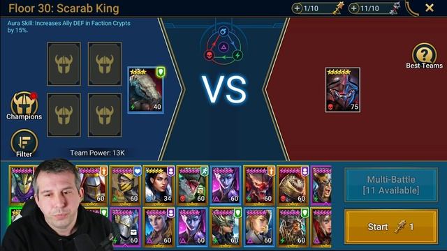 ANYONE CAN BUILD THIS TEAM! SCARAB BOSS NORMAL | Raid: Shadow Legends смотреть онлайн