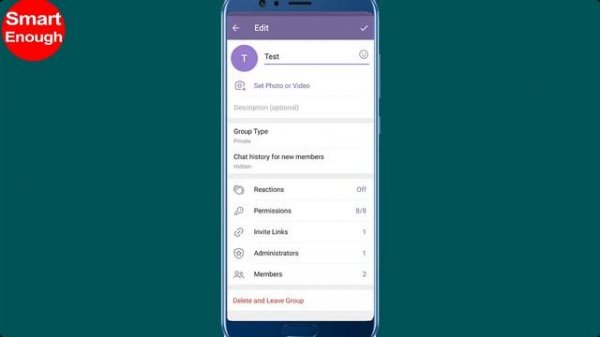 How to set Profile Photo in Telegram Group? (Android)