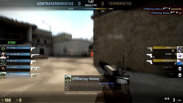 CS : GO 5v1 Usp Play (Monkey) смотреть онлайн