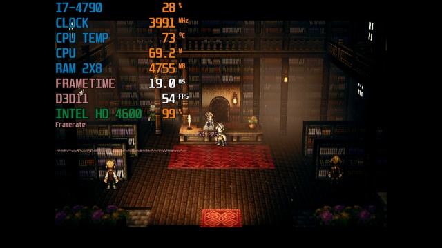 Octopath Traveler Intel HD 4600 (Low End PC) смотреть онлайн