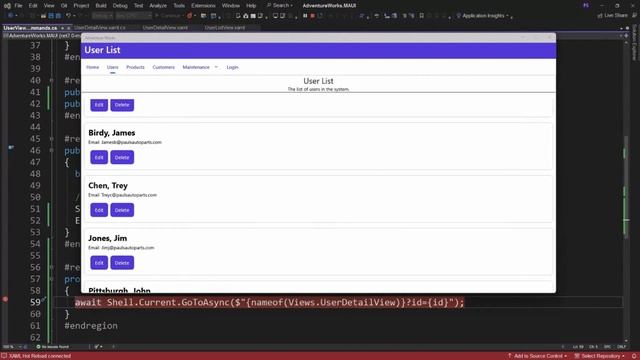Navigate From Lists to Detail Views (18 of 18) _ Building Apps with XAML and .NET MAUI