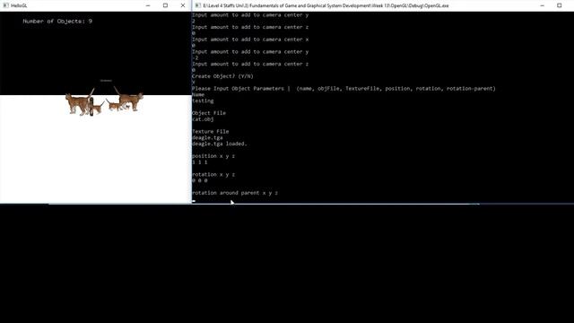 OpenGL Scene Graph Demo смотреть онлайн