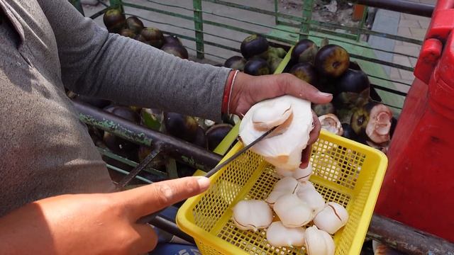 So Juicy & Tender! Amazing Palmyra Palm Fruit Cutting Skills - Cambodian Street Food смотреть онлайн