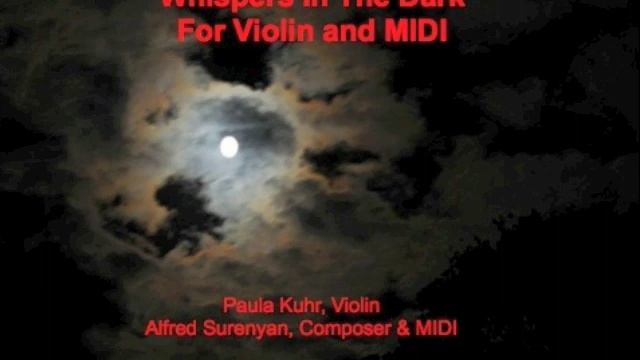 Whispers In The Dark/ Paula Kuhr, Violin & Alfred Surenyan, MIDI смотреть онлайн