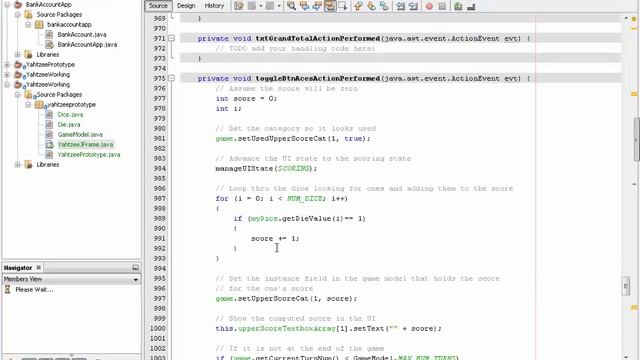 Java 2 - 14.0 Yahtzee - Upper Score Categories and 4 Of A Kind UI State Management смотреть онлайн