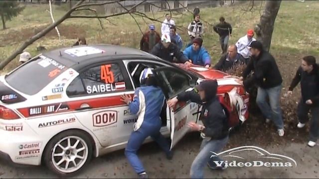 Pre e post CRASH - Rally Mille Miglia 2010 смотреть онлайн