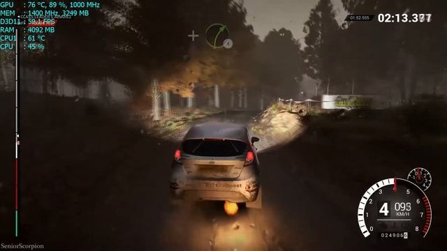 DiRT 4 | AMD Radeon R9 270x | FX 6300 | 1080P | 60 FPS смотреть онлайн