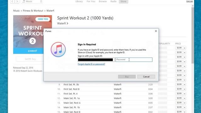 Purchase iPod Swim Workout Through iTunes смотреть онлайн