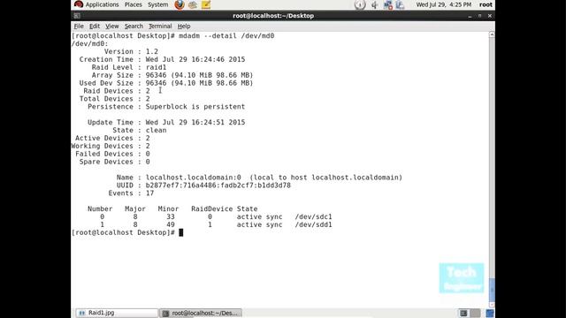 Concept and Configure RAID 1 in RHEL OS смотреть онлайн