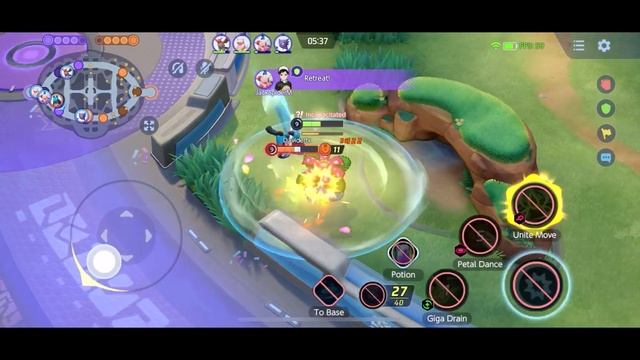 Pokemon Unite - Gameplay Walkthrough part 4 - Venusaur(Android ,iOS ,Nintendo Switch) смотреть онлайн