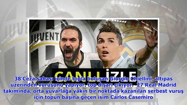 AZ TV İZLE | İDMAN TV İzle Juventus 0-3 Real Madrid Şampiyonlar Ligi maçı CANLI İZLE смотреть онлайн