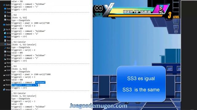 Tutorial All Transformations of Goku Mugen 🎮【 Mugen Tutorials 】 смотреть онлайн