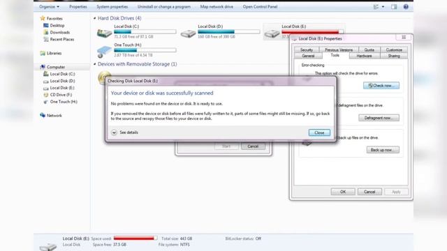Error 0x8007A1Ac3 The opration not be completed because volume is dirty #Chkdsk #chkdskproblem смотреть онлайн