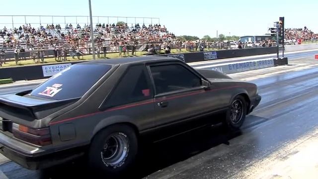 Mustang blows back window out at Street Car Takeover OKC смотреть онлайн