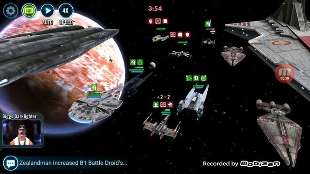 7* Negotiator with Ashoka 7* BTL Y wing and ETA Vs Rebel Ackbar смотреть онлайн