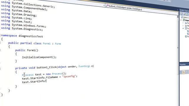 Utilizing CMD commands in C# GUI (using System.Diagnostics;) HD Tutorial смотреть онлайн