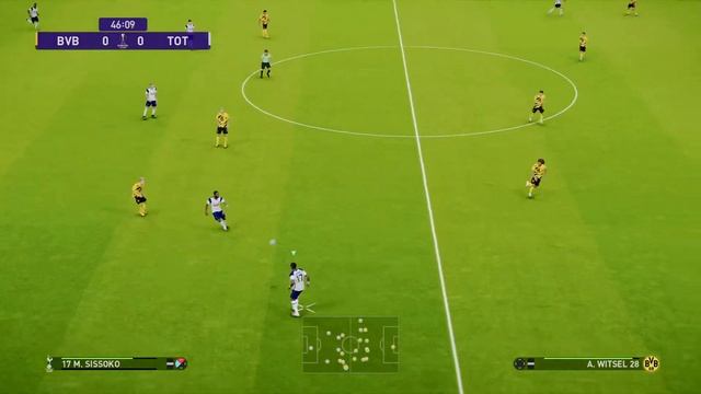 PES 2021 SEASON UPDATE Europa League Borussia Dortmund v Tottenham Semi-finals смотреть онлайн