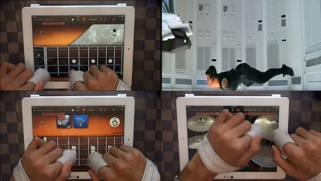 Mission Impossible theme covered by a quadriplegic man on iPad (Garageband) смотреть онлайн