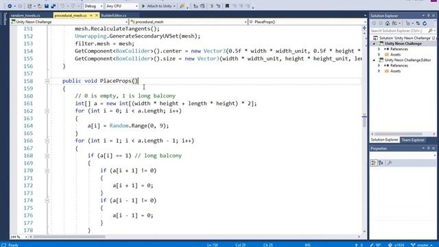 [Unity] Procedural Building Tutorial Episode 2 (English) смотреть онлайн