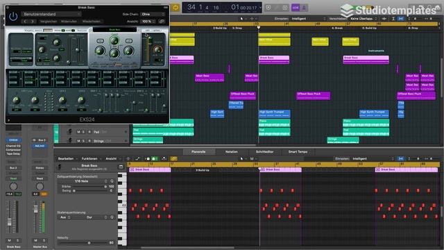Blow (Logic Pro Bigroom EDM-Template) by Studiotemplates смотреть онлайн