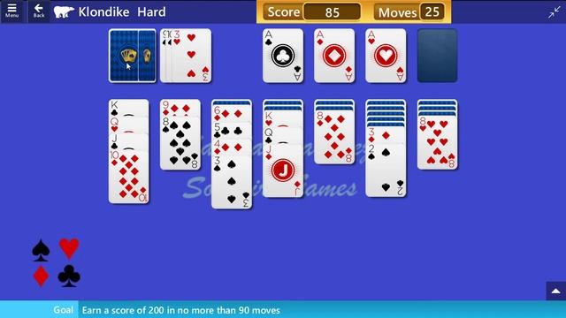 Microsoft Solitaire Collection | Klondike - Hard | January 7, 2015 | Daily Challenges смотреть онлайн