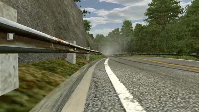 Akagi Downhill drift | Rfactor Project D | Nissan Skyline bnr-32 смотреть онлайн