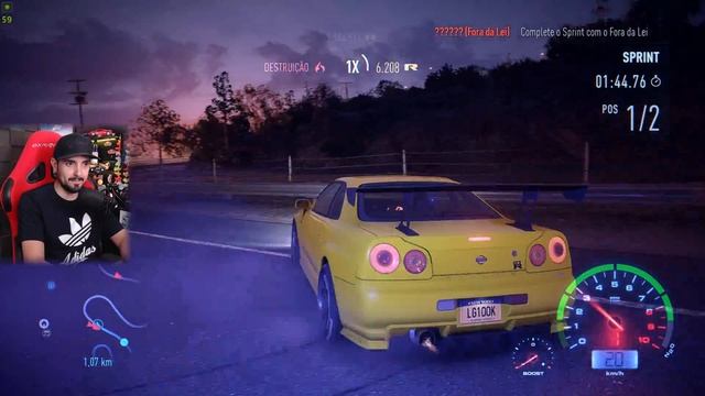 NFS ''UNDERGROUND'' 2016 | PEGUEI UM LENDÁRIO NISSAN SKYLINE GTR R34!!! смотреть онлайн