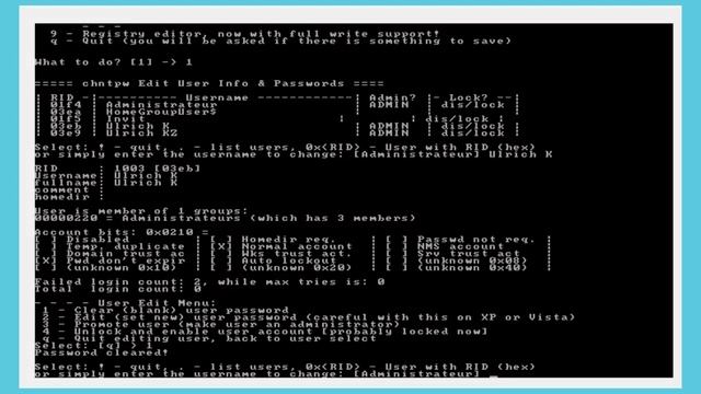 Mot de passe Windows oublié смотреть онлайн
