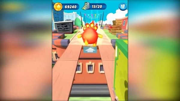 Om Nom Run Gameplay Walkthrough #8 Fire-Nom Unlocked