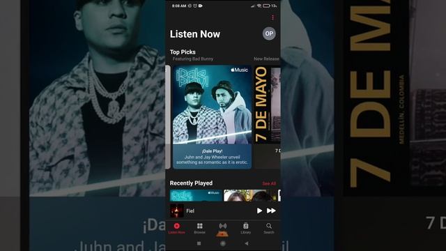 Actualización de Apple Music - Cover de Albums animados en Android смотреть онлайн