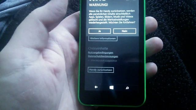 Nokia Lumia 530 zurücksetzen auf Werkseinstellung [ Windows Phone Deutsch / German ] смотреть онлайн