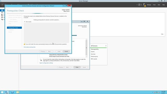 install Windows server 2012 R2 & install Active Directory & DHCP in Main SERVER Part1. смотреть онлайн