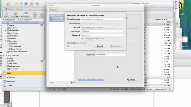 How to delete and add Outlook account to MAC Mail смотреть онлайн